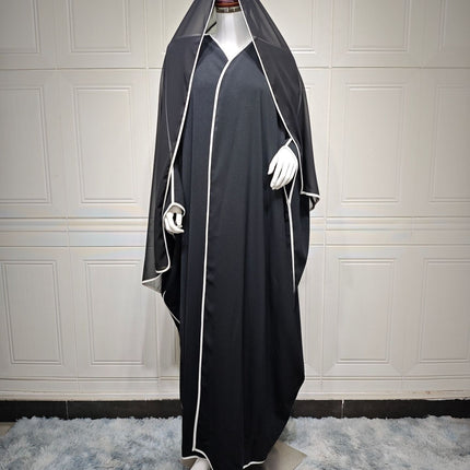 Middle East Muslim Robe Fashion Stripes