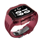 Transparent Red Wine Red