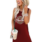 Wine Red Dress