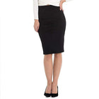 Double-layer Sheath Business Wear High Waist A- Line Skirt