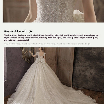 Temperament Bride Retro Super Fairy Mori Style Dream Wedding
