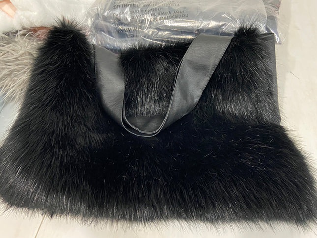 Women Bags, Handbags, Women's Shoulder Bags, Fur Bags, Plush Bags
