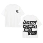Heavy Cotton Printed Loose Casual Short-sleeved T-shirt