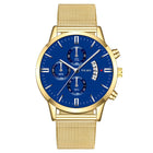 Fashion Calendar Six-pin Three-eye Men's Watch