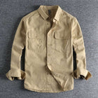 Design Sense Overalls Long Sleeve Shirt Men