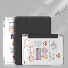 Compatible with Apple, Suitable For Apple IPad Case 6 With Pen Slot IPad8 Case
