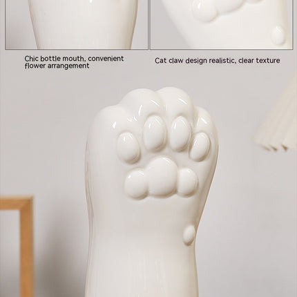 Simple Ceramic Vases Home Furnishings Living Room Flower Arrangements