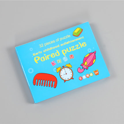 Cartoon Educational Toys Matching Puzzle Early Education Toys