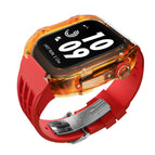 Transparent Orange Red