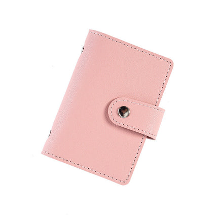 Anti-degaussing Creative Leather Multiple Card Slots PU Bank Card Package
