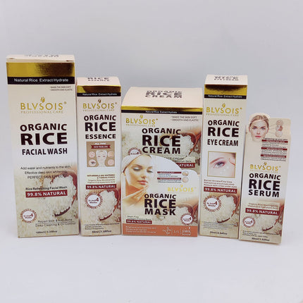 English Rice Skin Care Set Rice Puree