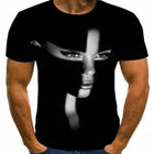 Summer 3D Digital Printing Men's And Women's Loose Short-sleeved T-shirt