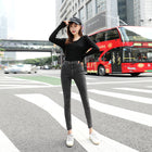 Nine-point Pencil Pants Ins Net Red All-match Skinny Jeans Women