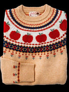 Women's Simple Loose Digital Printed Round Neck Sweater