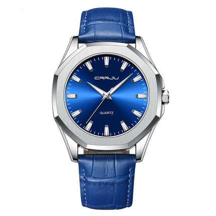 Simple Waterproof Round Casual Quartz Watch